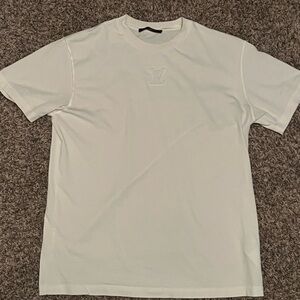 Louis Vuitton White Short Sleeve Tee